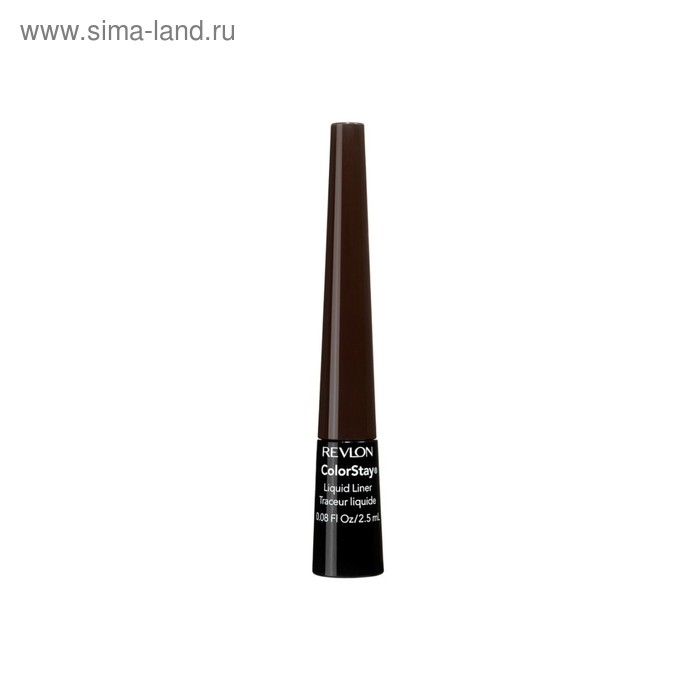 Жидкая подводка для глаз Revlon Colorstay Liquid Liner, тёмно-коричневый - Фото 1