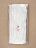 Кружево эластичное, 40±5 мм × 10 ± 1 м, цвет белый - Фото 4