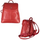 Рюкзак женский, наружный карман, цвет красный - Фото 3