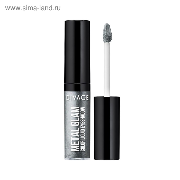 Жидкие тени для век Divage Metal Glam Eye Tint, тон № 01 - Фото 1