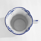 Кружка фарфор гжель «Валерьян», h=10 см, V=0.25 л, автор Ремизов В. - Фото 3