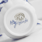 Кружка фарфор гжель «Валерьян», h=10 см, V=0.25 л, автор Ремизов В. - Фото 4