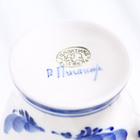 Кружка фарфор «Галактика», h=11.5 см, v=0.42 л, гжель - Фото 5