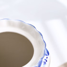 Банка для хранения сыпучих продуктов «Каскад», 1.25 л, h=19.5 см, фарфор гжель - Фото 5