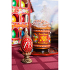 Декоративная свеча фигурная «Пасхальное яйцо резное» - Фото 5