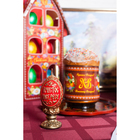 Декоративная свеча фигурная «Пасхальное яйцо резное» - Фото 6