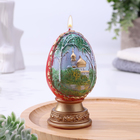 Декоративная свеча «Пасхальное яйцо с берёзой» МИКС - фото 8635200