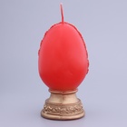 Декоративная свеча «Пасхальное яйцо с берёзой» МИКС - фото 9892076
