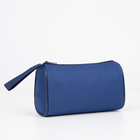 Косметичка-сумочка, отдел на молнии, цвет синий - фото 320297698