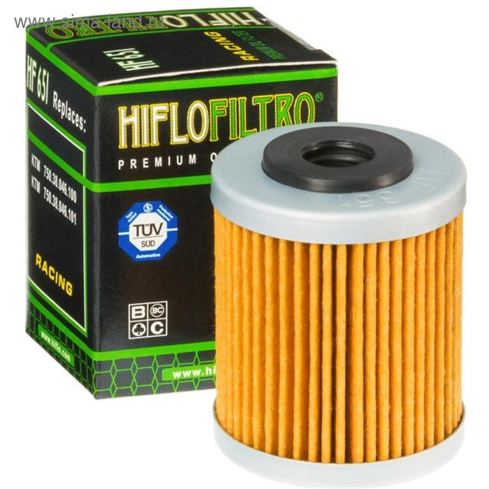 Фильтр масляный HF651, Hi-Flo - Фото 1