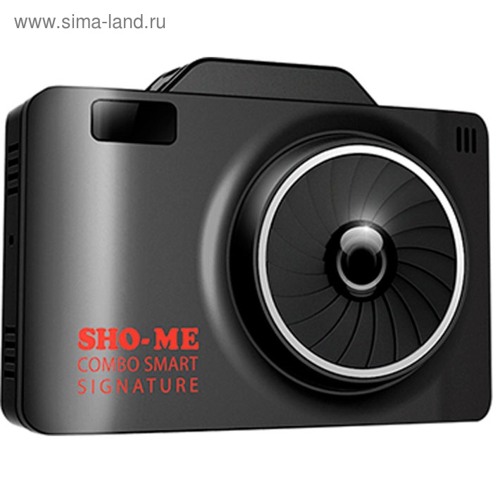 Видеорегистратор + радар-детектор Sho-Me Combo Smart Signature,  2.31", обзор 135°, 1920x1080   3015 - Фото 1