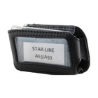 Чехол брелка Starline A63/A93 кобура черная кожа - фото 53756
