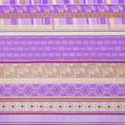 Ткань бязь арт.262/11 061 рис. "Аккорд, 2/2", цвет фиолетовый 1,5х50м, хл 100%, 105гр/м - Фото 1