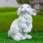 Садовая фигура "Зайчик", белая, полистоун, 19 см - Фото 2