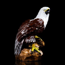 

Статуэтка "Орел на камне", разноцветная, гипс, 38 см