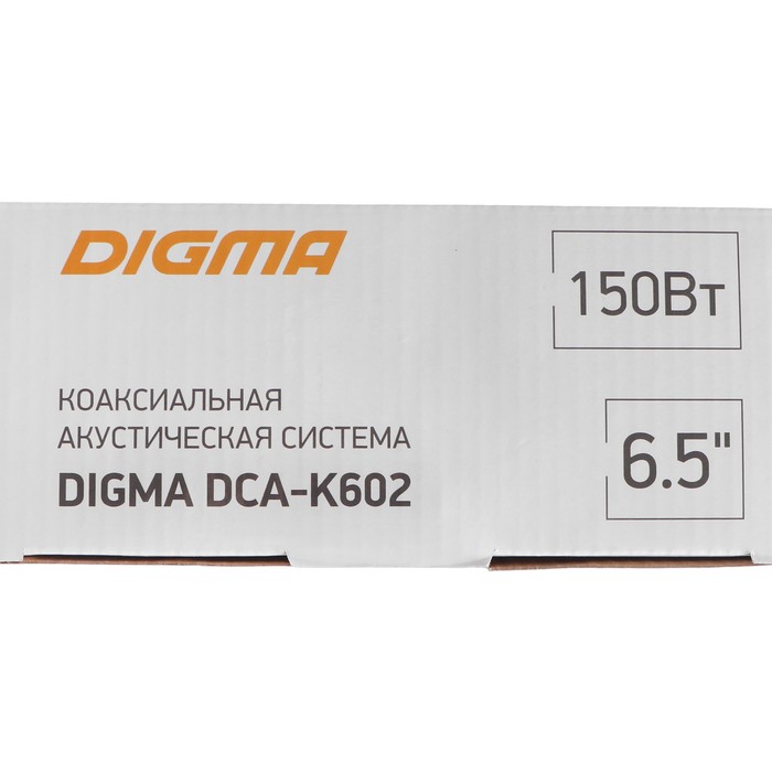 Акустическая система Digma DCA-K602, 16 см, 150 Вт, набор 2 шт - фото 51471095
