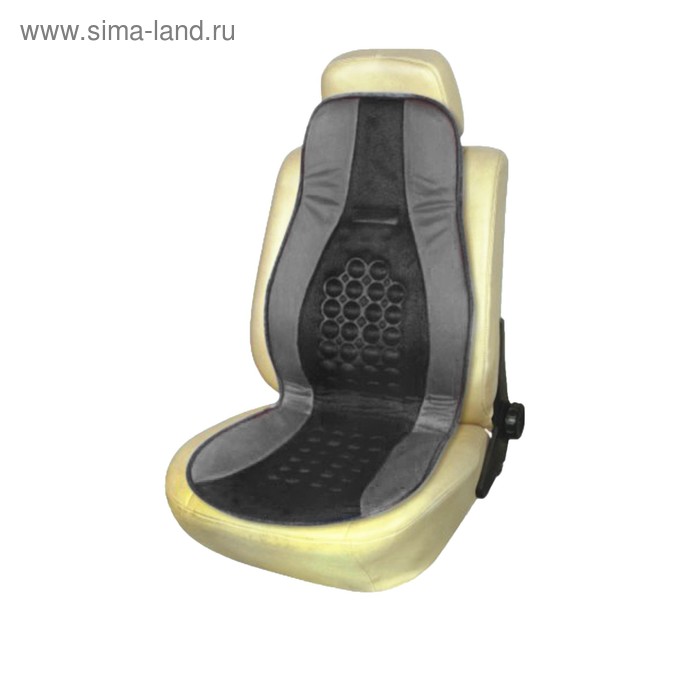Накидка на сиденье ортопедическая Skyway DRIVE, серо-черный , S01302003 - Фото 1