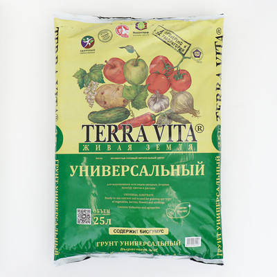 Грунт «Живая Земля», универсальный, 25 л