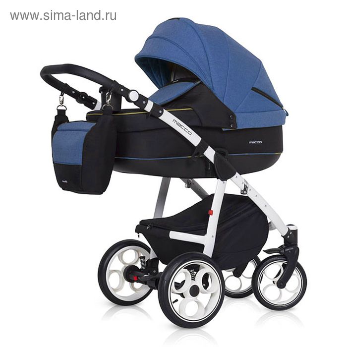 Коляска  "MACCO" (Expander) 03 denim (синий) - Фото 1