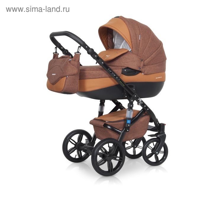 Коляска 2 в 1 Brano Natural Riko, 06 copper