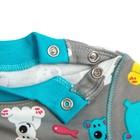 Пижама c манжетами  для мальчика, рост 68 см, цвет Мишки U070111Y68_М - Фото 5