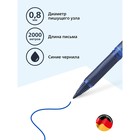 Ручка-роллер Schneider One Business, узел 0.6 мм, чернила синие - Фото 2