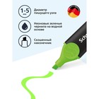 Маркер текстовыделитель Schneider Job, 1.0-5.0 мм, чернила на водной основе, зеленый - Фото 1