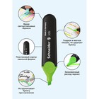 Маркер текстовыделитель Schneider Job, 1.0-5.0 мм, чернила на водной основе, зеленый - Фото 3