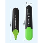 Маркер текстовыделитель Schneider Job, 1.0-5.0 мм, чернила на водной основе, зеленый - Фото 4