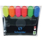 Набор маркеров текстовыделителей 6 цветов, 1-5.0 мм, Schneider Job, микс - Фото 6