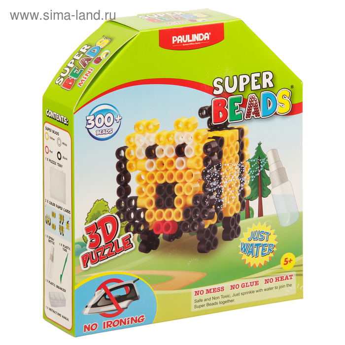 Мозаика "Собачка", более 200 деталей, 16 х 4 х 18,5 см - Фото 1