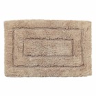 Коврик 61х101 Kassadesign Linen, цвет бежевый - Фото 2