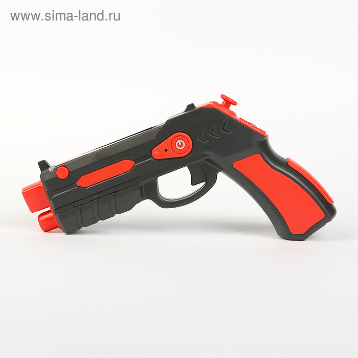 Игровой пистолет AR Gun черно / красный  с джойстиком, OAR-001 - Фото 1