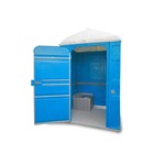 Туалетная кабина, 230 × 158 × 156 см, синяя, «Эколайт Макс» - Фото 2
