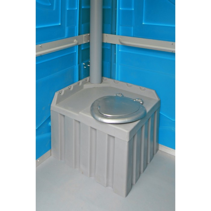 Туалетная кабина, 230 × 158 × 156 см, синяя, «Эколайт Макс» - фото 1884825526