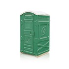 Туалетная кабина, 1.15 × 1.15 × 2.3 м, универсальная, цвет зелёный, «Эколайт Стандарт» - фото 297988044