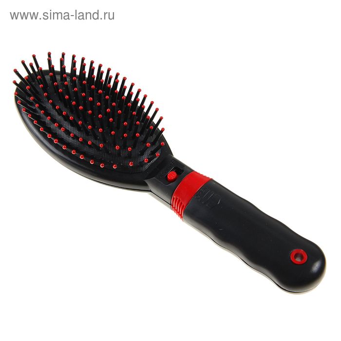 УЦЕНКА Массажёр для головы LuazON LEM-14, электрический, 2 режима, 2хAA (не в комплекте), чёрный - Фото 1