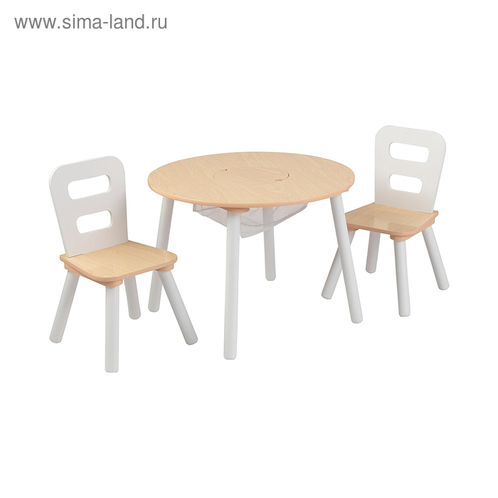 Набор мебели «Сокровищница»: стол, 2 стула, цвет бежевый - Фото 1