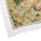 Скатерть на нетканой основе многоразовая 110х140 см "Floral fantasy" - Фото 9