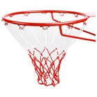 Сетка баскетбольная ONLYTOP, 50 см, нить 3 мм, 2 шт. - фото 3810239