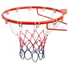 Сетка баскетбольная ONLYTOP, 50 см, нить 3 мм, 2 шт. - фото 3810244