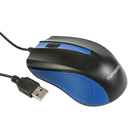 Мышь "Гарнизон" GM-105, проводная, оптическая, 800 dpi, USB, синяя - Фото 1
