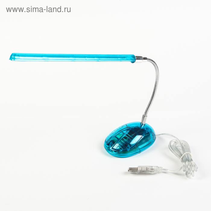 USB Светильник Gembird NL-2 настольный к ноутбуку, флуоресцентная, гибкая ножка - Фото 1