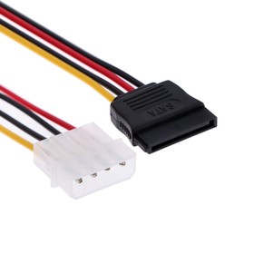 Кабель-переходник питания Cablexpert CC-SATA-PS, Molex(4pin)(m)-SATA(15pin)(f), 0.15 м