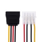 Кабель-переходник питания Cablexpert CC-SATA-PS, Molex(4pin)(m)-SATA(15pin)(f), 0.15 м - Фото 3