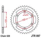 Звезда ведомая JT sprockets JTR897-44, цепь 520, 44 зубья - Фото 1