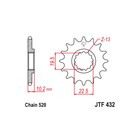 Звезда ведущая JT sprockets JTF432-13SC, цепь 520, 13 зубьев - фото 307001780