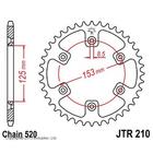 Звезда ведомая JT sprockets JTR210-44, цепь 520, 44 зубья - фото 307001852