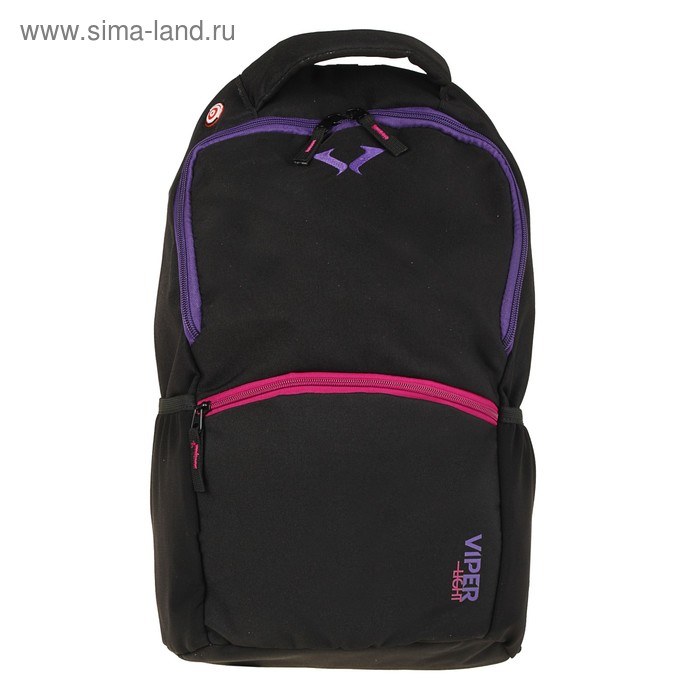 Рюкзак Target 48*29*13 для мальчика, Black F.V.-2, чёрный/фиолетовый - Фото 1