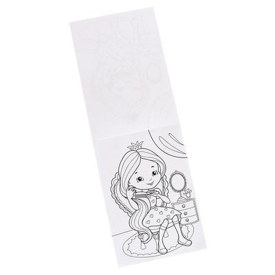 Раскраска для девочек «100 листов. Добрые принцессы», для детских садов и центров развития